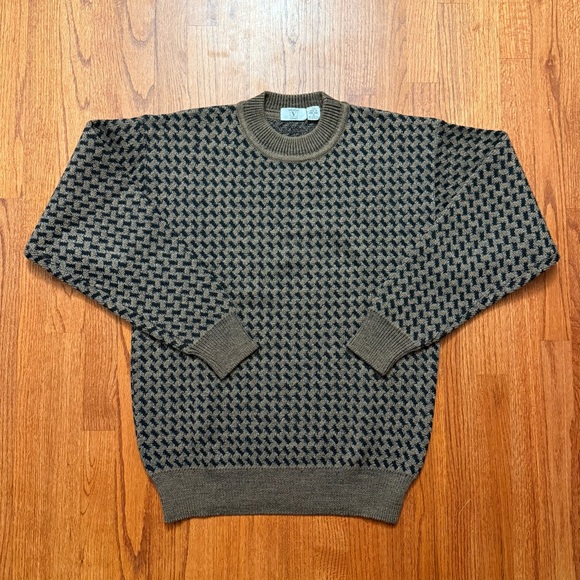 Valentino Other - Valentino Uomo worsted wool crewneck vintage sweater size M